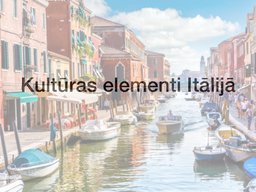 Презентация 'Kultūras elementi Itālijā', 1.