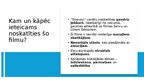 Презентация 'Filmas "Straume" analīze', 8.
