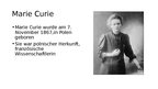 Презентация 'Marie Skłodowska-Curie und Pierre Curie', 2.
