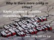 Презентация 'Noziedzības cēloņi pilsētās', 1.
