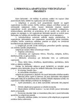 Реферат 'Personāla atlases un adaptācijas veicināšanas projekts. Personāla plānošana, org', 15.