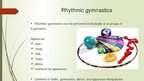 Презентация 'Rhythmic Gymnastics', 2.