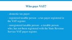 Презентация 'Value-Added Tax', 3.