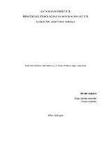 Конспект 'Attālināto mācību ietekme uz 12.klases skolēniem Rīgas vidusskolā', 1.