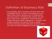 Презентация 'Risk Factor in Business', 3.