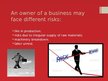 Презентация 'Risk Factor in Business', 6.