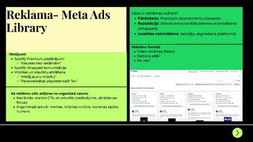Презентация 'Zīmola "Spotify" monitoringa analīze', 7.