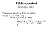 Презентация 'C++ Cikla operatori', 22.