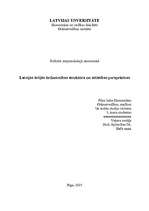Реферат 'Latvijas ārējās tirdzniecības struktūra un attīstības perspektīvas', 1.