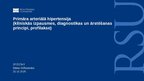 Презентация 'Primāra arteriāla hipertensija', 1.