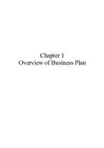 Бизнес план 'Business Plan ', 2.