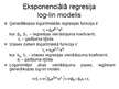 Презентация 'Regresijas modeļa funkcionālās formas', 9.