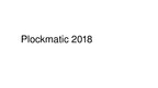 Презентация 'Pasākums "Plockmatic 2018"', 1.