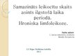 Презентация 'Leikoze. Hroniska limfoleikoze', 1.
