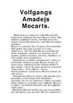 Конспект 'Volfgangs Amadejs Mocarts', 1.