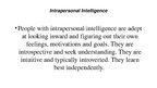 Презентация 'Intrapersonal Intelligence', 2.