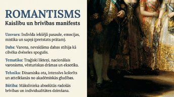 Презентация '10 mākslas laikmeti un to vizuālā valoda', 7.
