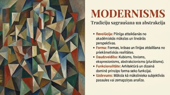 Презентация '10 mākslas laikmeti un to vizuālā valoda', 10.