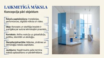 Презентация '10 mākslas laikmeti un to vizuālā valoda', 11.
