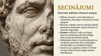 Презентация '10 mākslas laikmeti un to vizuālā valoda', 13.