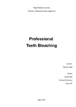 Реферат 'Professional Teeth Bleaching', 1.