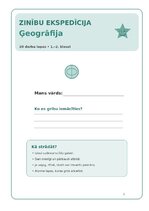 Образец документа 'Ģeogrāfija – pasaule, valstis un daba kartē', 1.