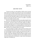 Эссе 'Christie's most famous mystery (rewritten as a fairy tale)', 1.