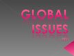 Презентация 'Global Issues (USA)', 1.