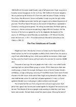 Реферат 'The Origin of Canada and Native Canadians ', 8.