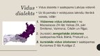 Презентация 'Latviešu valodas dialekti', 4.