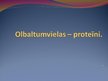 Презентация 'Olbaltumvielas - proteīni', 1.