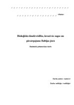 Реферат 'Bioloģiskā daudzveidība, invazīvās sugas un piesārņojums Baltijas jūrā', 1.