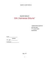 Отчёт по практике 'Prakses atskaite. SIA "Valmieras Siltums"', 1.