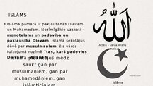 Презентация 'Islāms', 2.