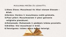 Презентация 'Islāms', 7.