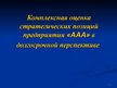 Реферат 'Комплексная оценка стратегических позиций предприятия "ААА" в долгосрочной персп', 40.