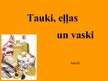 Презентация 'Tauki, eļļas un vaski', 1.