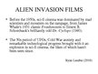 Презентация 'Films About Aliens in 1950s', 9.