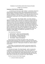 Конспект 'Multipliers: How the Best Leaders Make Everyone Smarter', 1.