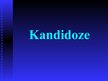 Презентация 'Kandidoze', 1.