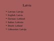 Презентация 'Latvia', 2.