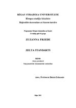 Реферат 'Zelta standarts', 1.