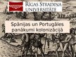 Презентация 'Spānijas un Portugāles panākumi kolonizācijā', 1.