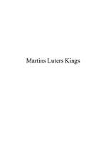 Реферат 'Martins Luters Kings', 1.
