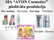 Презентация 'Uzņēmuma SIA "Avon Cosmetics" mārketinga vides analīze', 4.