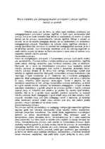 Эссе 'Mans viedoklis par pedagoģiskajiem principiem Latvijas izglītībā, teorijā un pra', 2.
