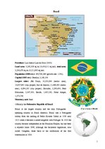 Реферат 'Tourism Situation in Brazil', 1.