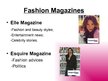 Презентация 'Fashion Magazines', 6.