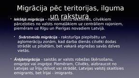 Презентация 'Iedzīvotāju migrācijas problēma Latvijā', 4.