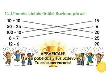 Презентация 'Matemātika ar mīļākajiem varoņiem: aizraujoši uzdevumi 1.–2. klasei', 15.